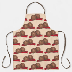 Italiaans voedselgehaktballen Vlees van Balls Mari Schort