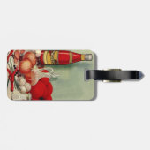 Italiaans voedseltomatenpuin Bagagelabel (Achterkant horizontaal)