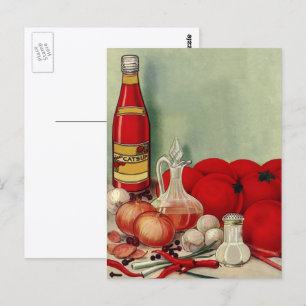 Italiaans voedseltomatenpuin Briefkaart