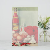 Italiaans voedseltomatenpuin Briefpapier (Staand voorkant)