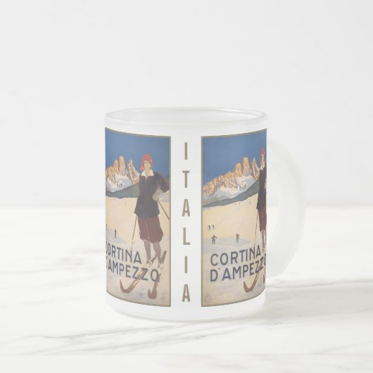 Italiaanse Alpen aangepaste mokken (Voorkant rechts)