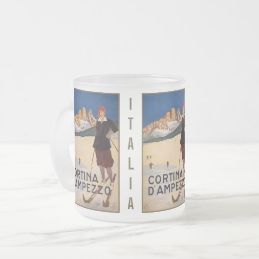 Italiaanse Alpen aangepaste mokken (Voorkant links)
