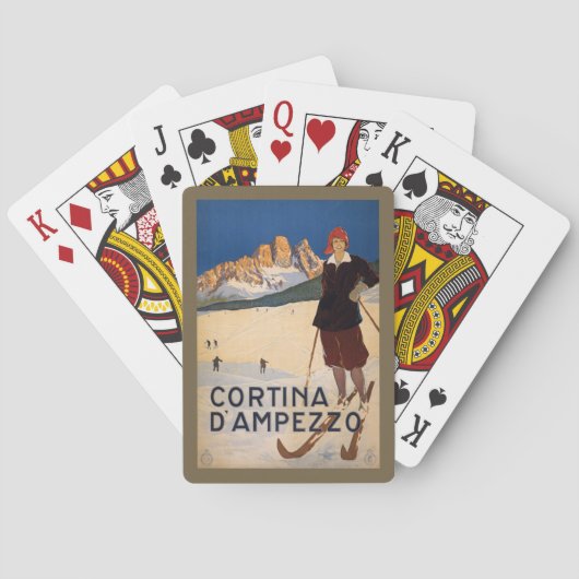  Italiaanse Alpen speelkaarten (Achterkant)