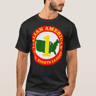 Italiaanse Amerikaanse Burgerrechtenliga T-shirt