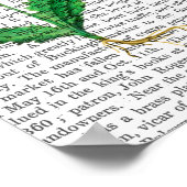 Italiaanse anjer 2 poster (Hoek)