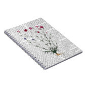 Italiaanse anjer 5 notitieboek (Rechterzijde)