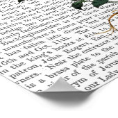 Italiaanse anjer poster (Hoek)