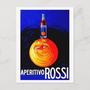 Italiaanse aperitivo adverteren Briefkaart