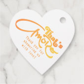 Italiaanse Aperol Cocktail Dat is Liefde Bruilofts Bedankjes Labels (Achterkant)