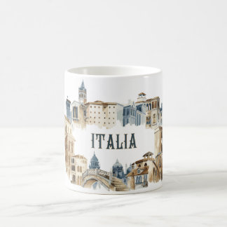 Italiaanse architectuur koffiemok