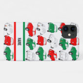 Italiaanse autopatroondraagtas iPhone Case-Mate iPhone Case (Achterkant (horizontaal))