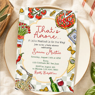 Italiaanse babyborrel | Dat is amore | Kaart