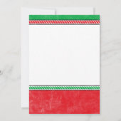 Italiaanse bambino (D) uitnodiging van de Birthday (Achterkant)