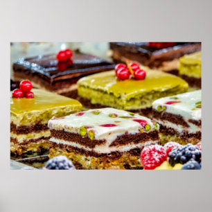 Italiaanse banketbakkerij poster