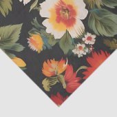 Italiaanse Bloem Print Decoupage / Tissuepapier (Detail)