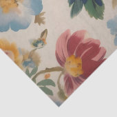 Italiaanse Bloem Print Decoupage / Tissuepapier (Detail)