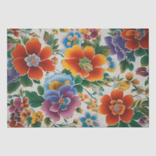 Italiaanse Bloem Print Decoupage / Tissuepapier