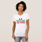 Italiaanse Bocce Balls T-shirt (Voorkant volledig)