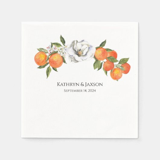 Italiaanse boerderij cocktail servetten (Voorkant)