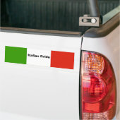Italiaanse Bumpersticker (Op Truck)