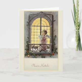 Italiaanse Buon Natale kerst Kaart