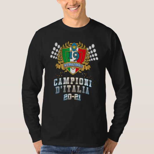 Italiaanse Champions Intelliga Scudetto Fan Amara T-shirt (Voorkant)