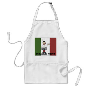 Italiaanse Chef #7 Apron Standaard Schort