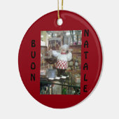 **ITALIAANSE CHEF** CHRISTMAS ORNAMENT (Links)