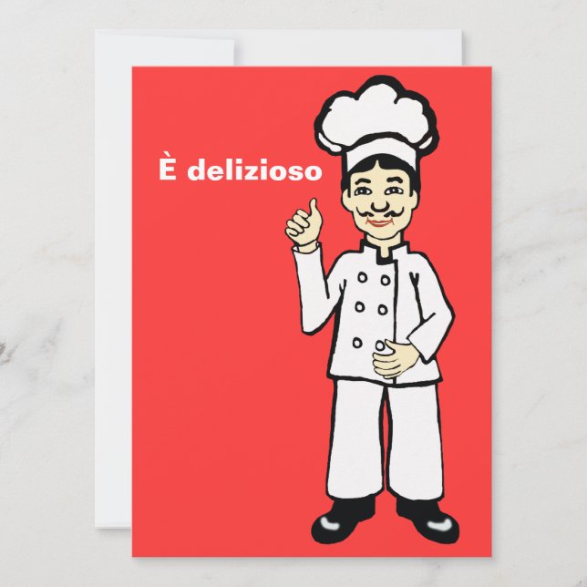 Italiaanse Chef - È delizioso (Voorkant)