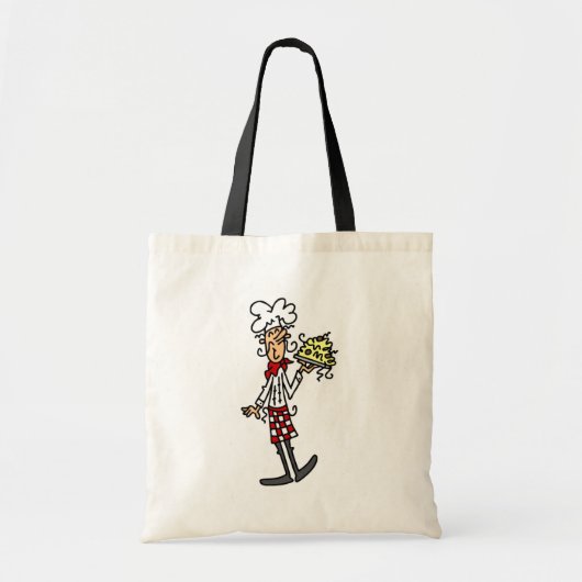 Italiaanse Chef met spaghetti-shirts en cadeautjes Tote Bag (Voorkant)