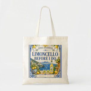 Italiaanse citroen vrijgezellenfeest bruidsfeest tote bag
