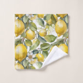 Italiaanse citroenen Amalfi kust Bad Handdoek (Wasdoekje)