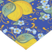 Italiaanse citroenen korte tafelloper (Hoek)