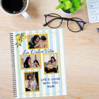 Italiaanse citroenen La Dolce Vita 4 foto voor mam Notitieboek