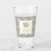 Italiaanse citroenglazen glas (Voorkant)