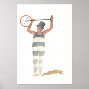 Italiaanse clown poster