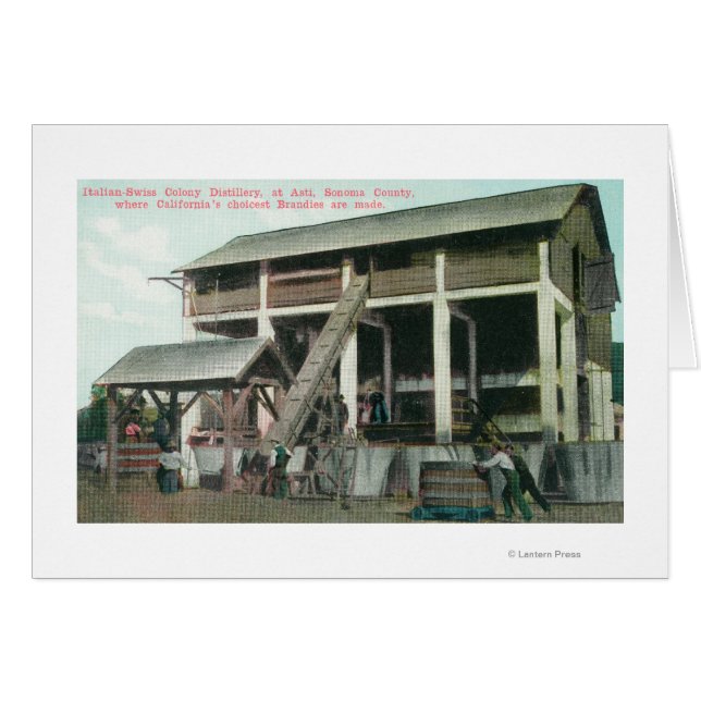 Italiaanse Colony Brandy Distillery (Voorkant Horizontaal)