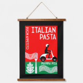 Italiaanse cook hangend wandkleed (Voorkant)