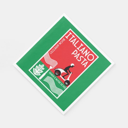 Italiaanse cook servet (Hoek)