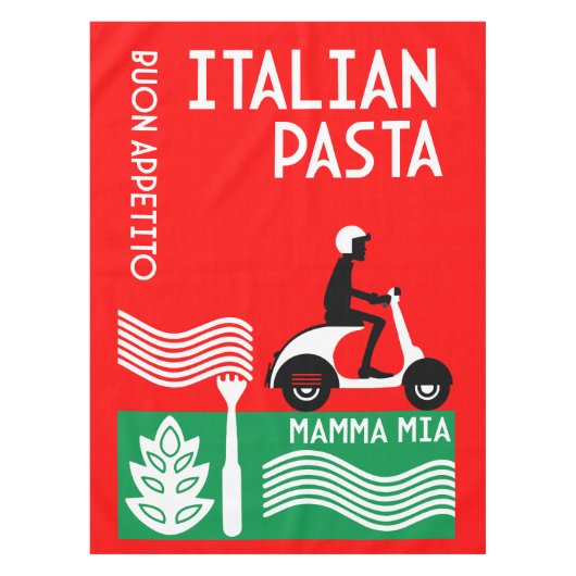 Italiaanse cook tafelkleed (Voorkant)