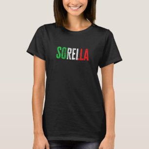 Italiaanse cultuurfamilie Italië Born Sorella T-shirt