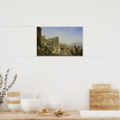 Italiaanse danseres, Napels, 1836 Poster (Keuken)