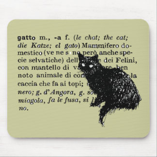 Italiaanse Dictionary cat Muismat