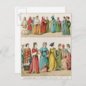 Italiaanse dress briefkaart (Voorkant / Achterkant)