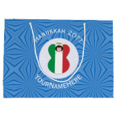 Italiaanse engelenvlag voor Chanoeka Groot Cadeauzakje (Achterkant)