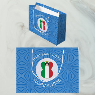Italiaanse engelenvlag voor Hanukkah Groot Cadeauzakje