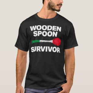 Italiaanse familie - Funny Wooden Spoon Survivor T-shirt