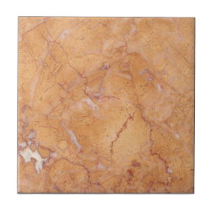 Italiaanse Faux Brown Marble Tile Tegeltje