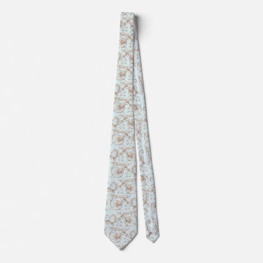 Italiaanse Florentijnse bloei Stropdas (Voorkant)