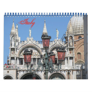 Italiaanse fotokalender kalender